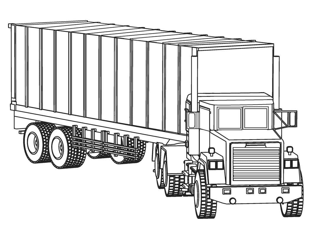 Camion container