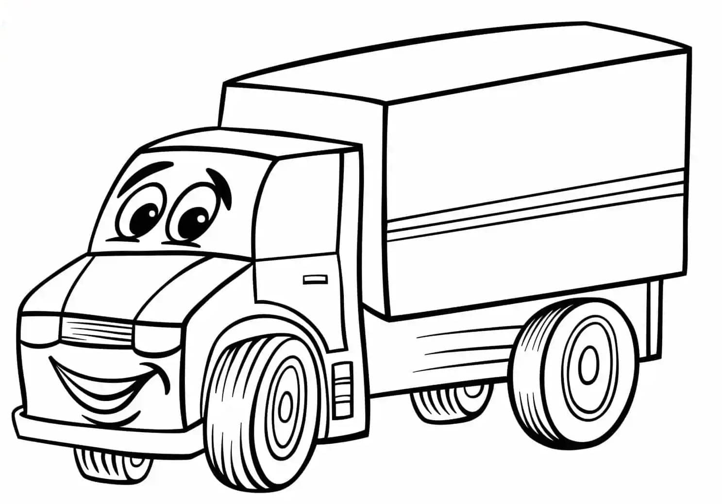 Camion de desene animate