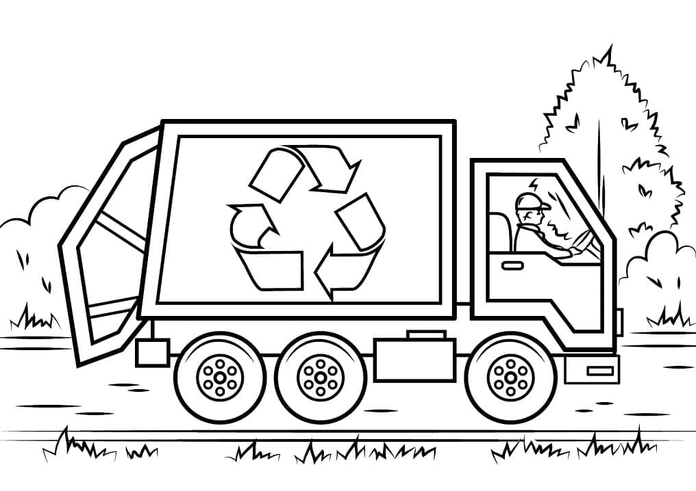 Camion de reciclare