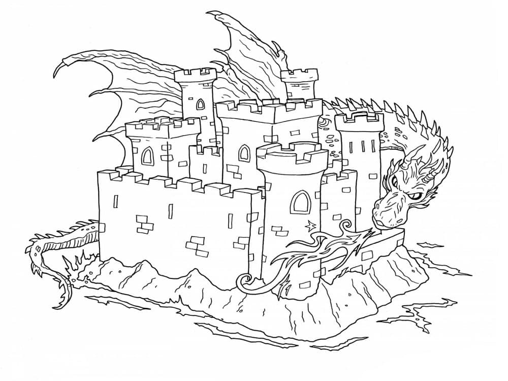 Castel cu dragon
