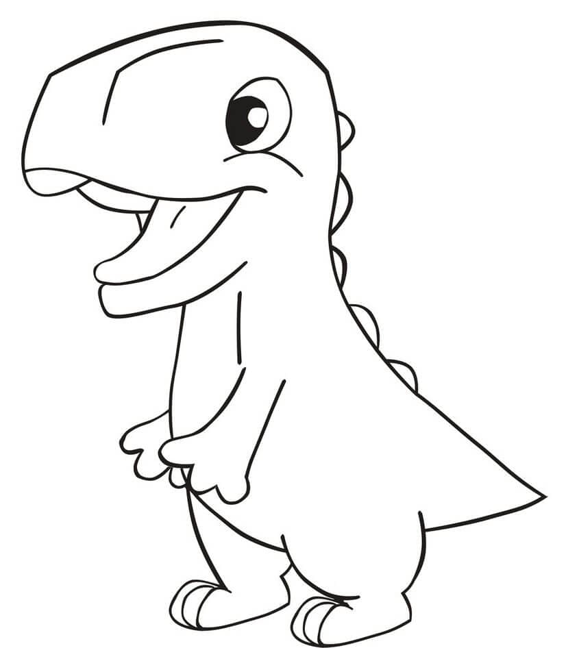 Copil de dinozaur simplu