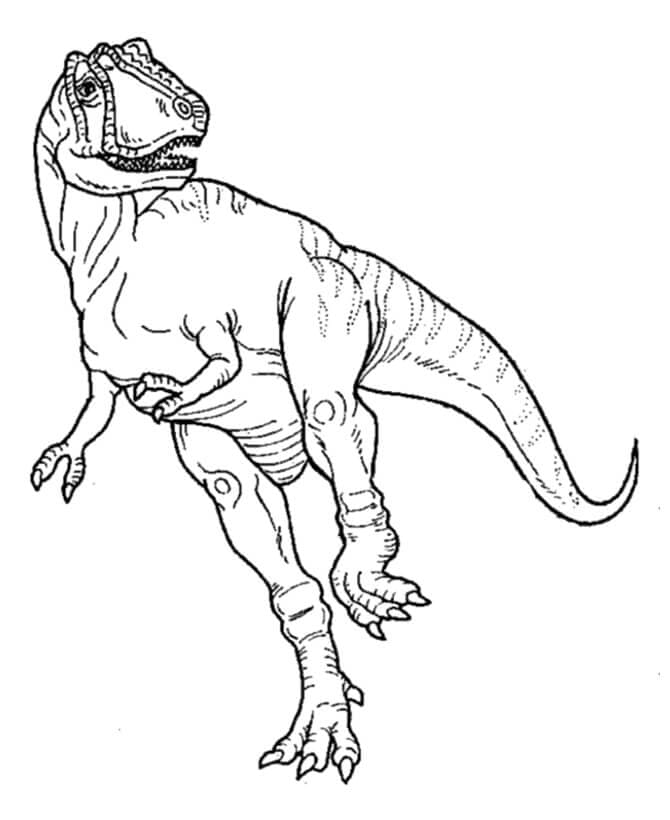 Dinozaur care alergă