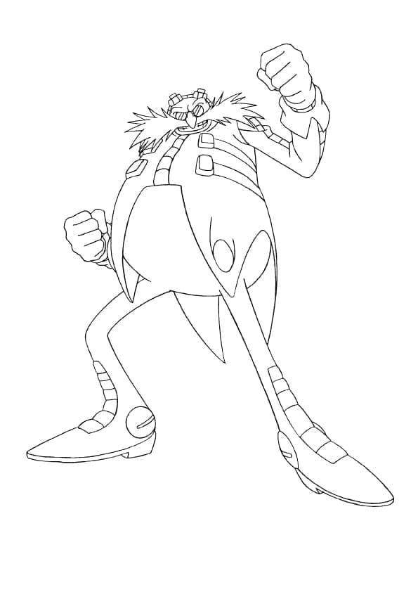 Doctorul Eggman de la Sonic