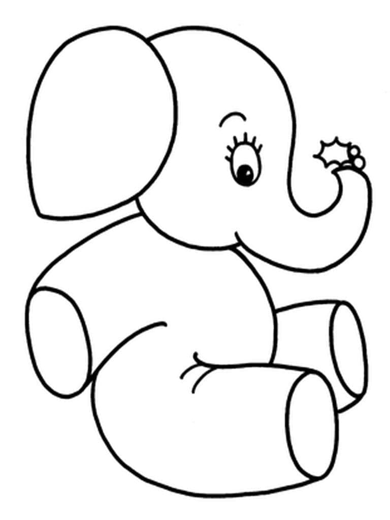 Elefant foarte simplu