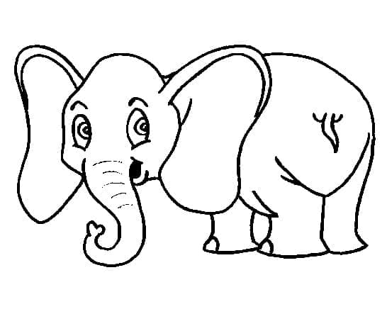 Elefant imprimabil gratuit