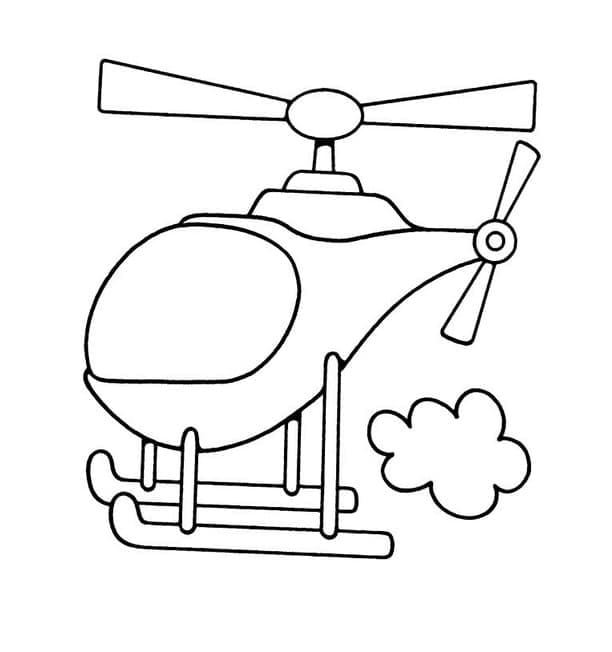 Elicopter foarte simplu