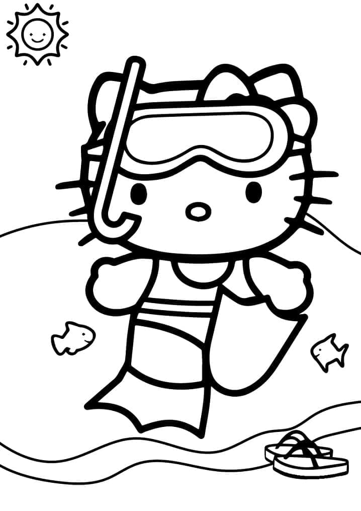 Hello Kitty face scufundări