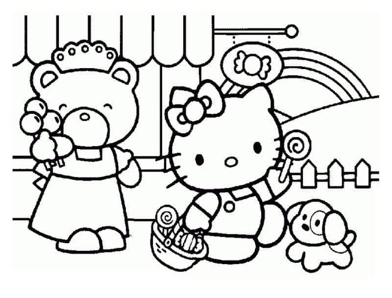 Hello Kitty gratuit pentru copii
