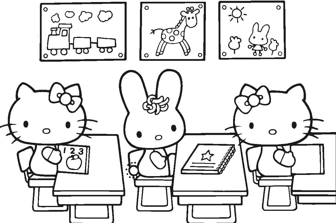 Hello Kitty studiază
