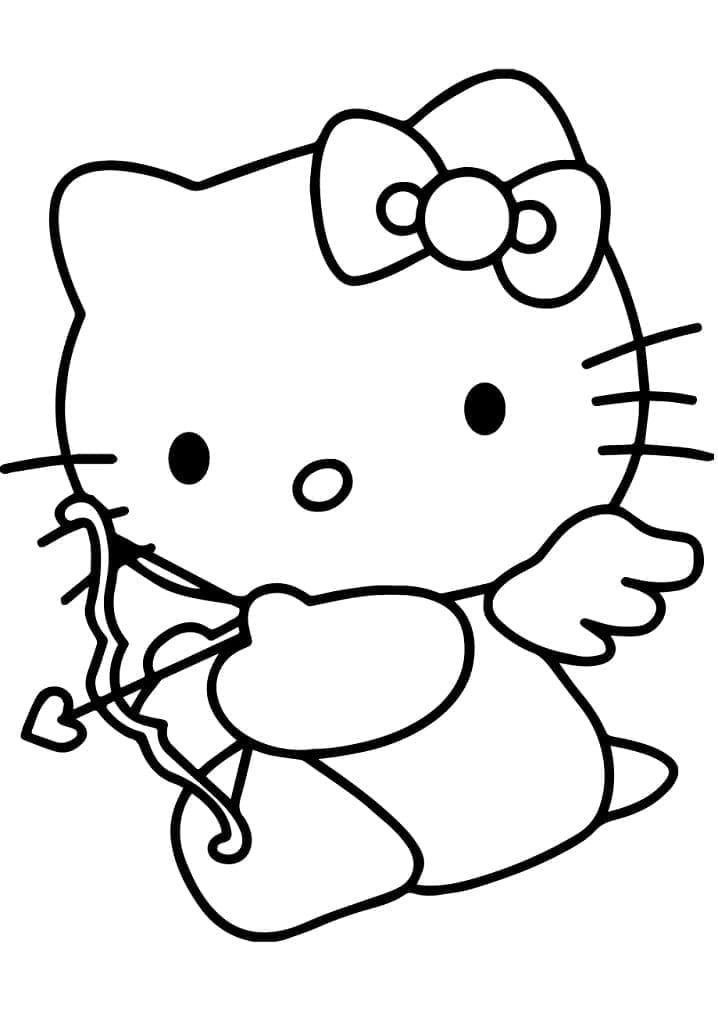 Înger drăguț Hello Kitty