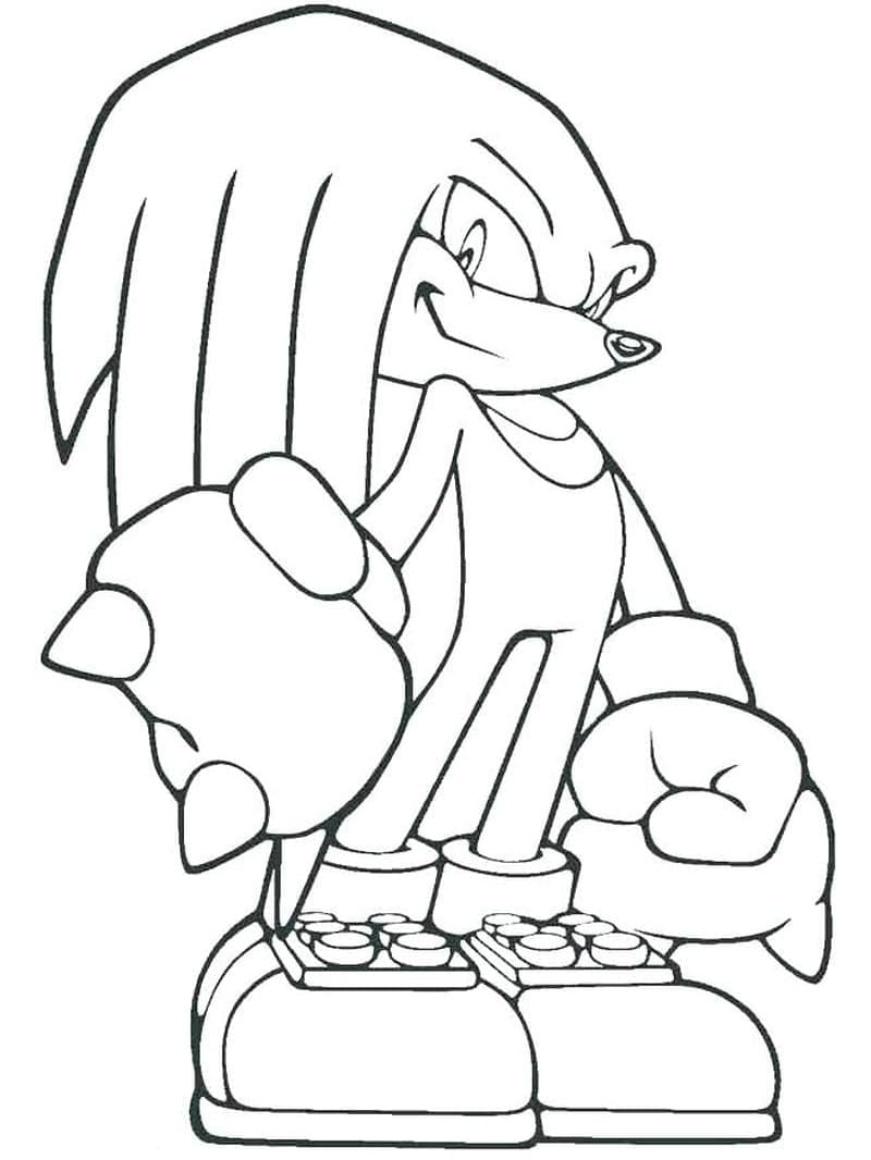 Knuckles the Echidna din Sonic