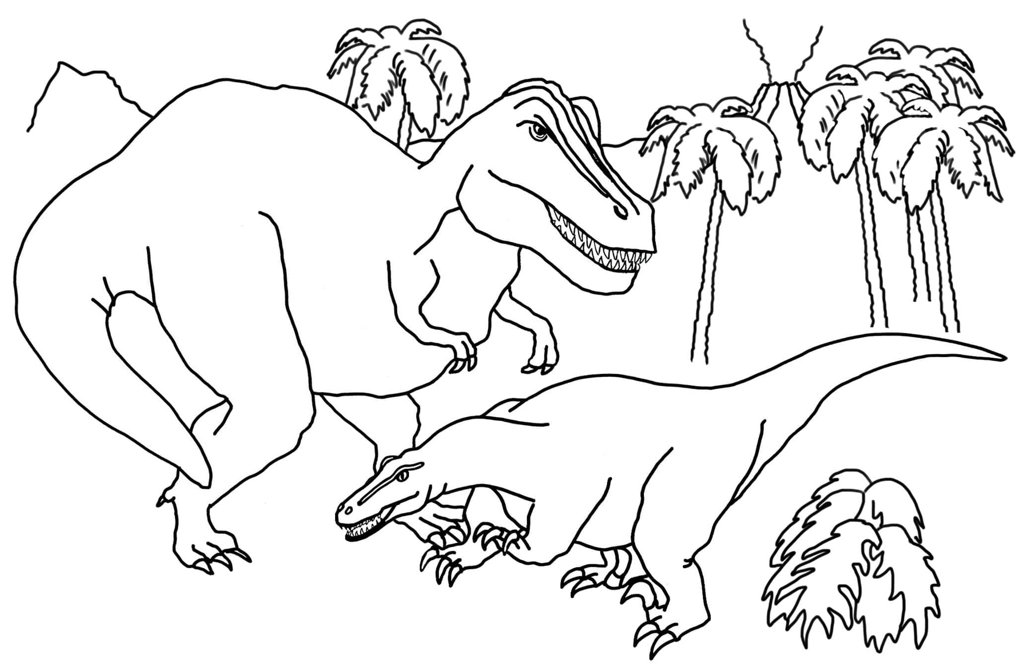 Luptă cu dinozauri