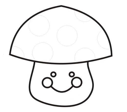 O ciupercă drăguță