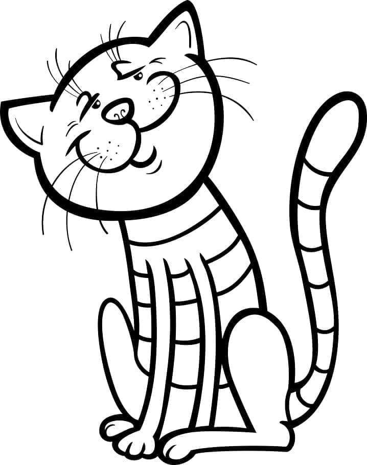 Pisica din desene animate