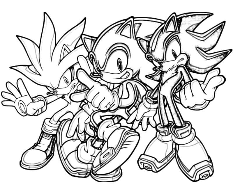 Sonic cu prietenii