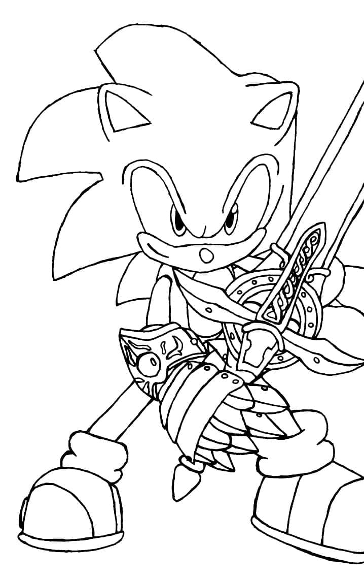 Sonic cu sabia
