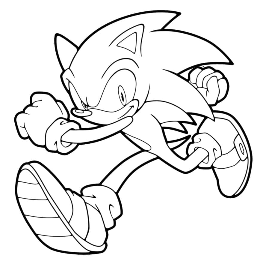 Sonic rulează imaginea