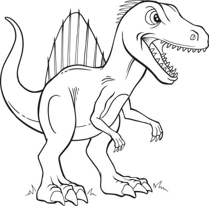 Spinosaurus dinozaur