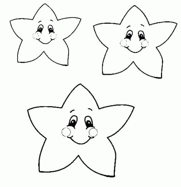 Trei stele drăguțe