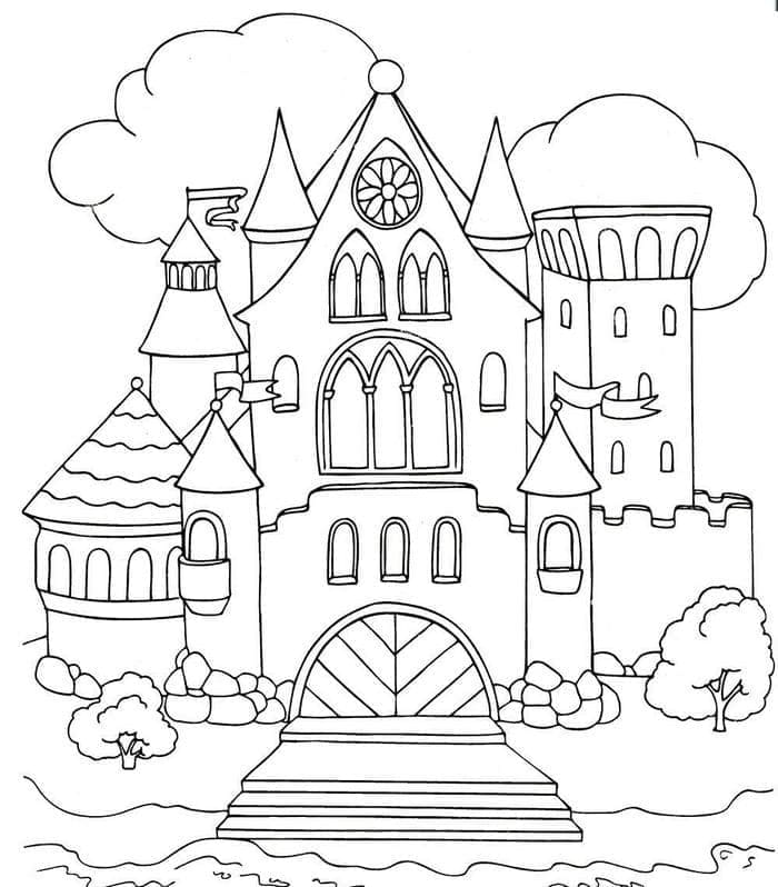 Un castel de desene animate