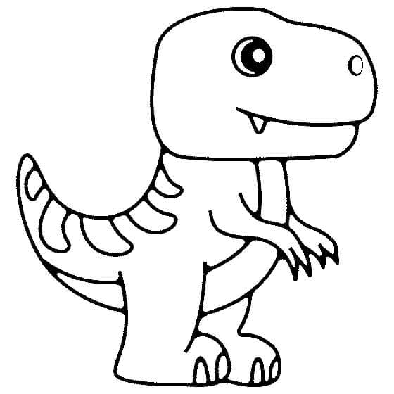 Un dinozaur foarte simplu
