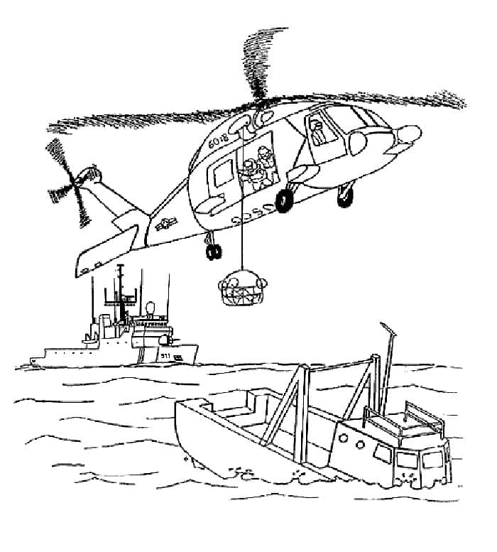Un elicopter de salvare