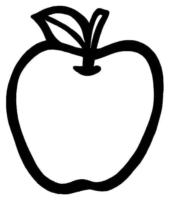 Un măr foarte simplu