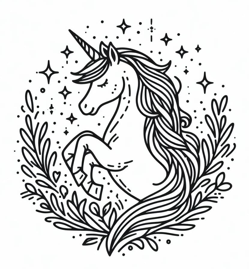 Un unicorn foarte minunat