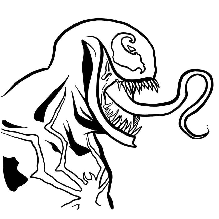 Venom cu limba lungă