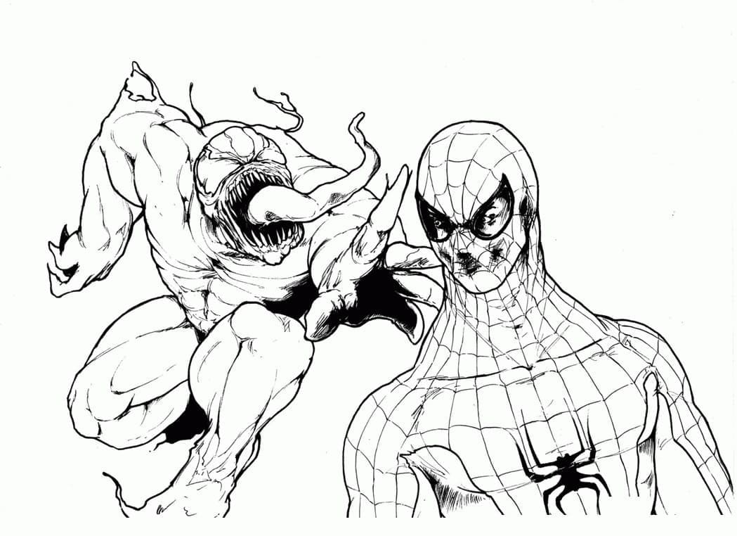 Venom cu spiderman