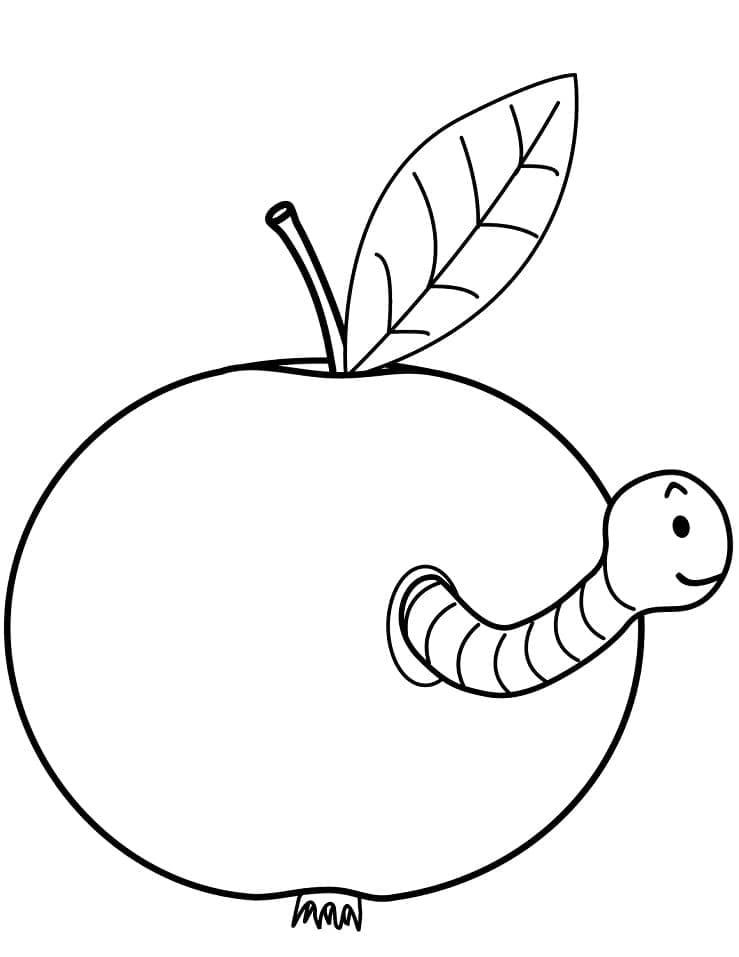 Vierme mic în măr