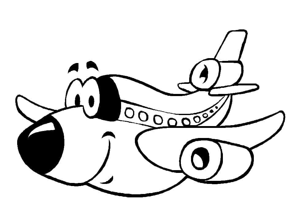 Avion de desene animate