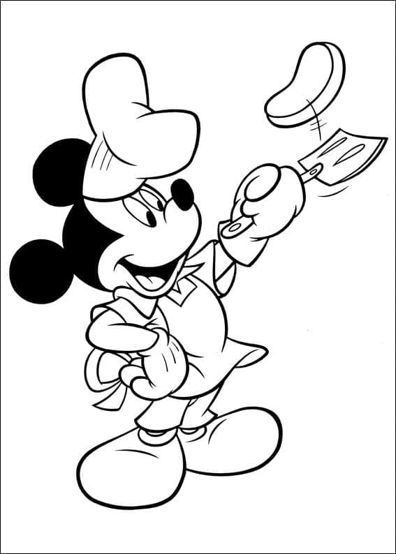 Bucătarul mickey mouse