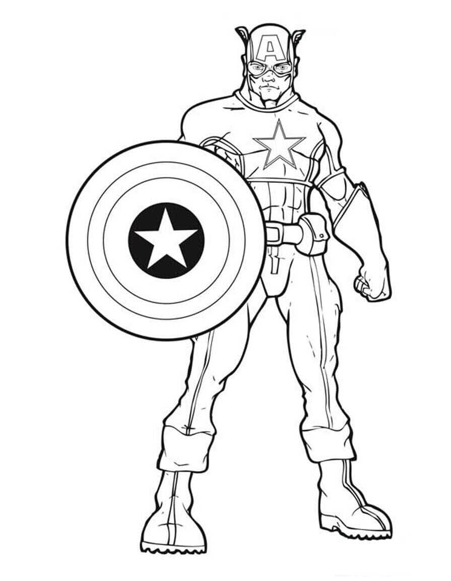 Căpitanul America din Marvel Avengers