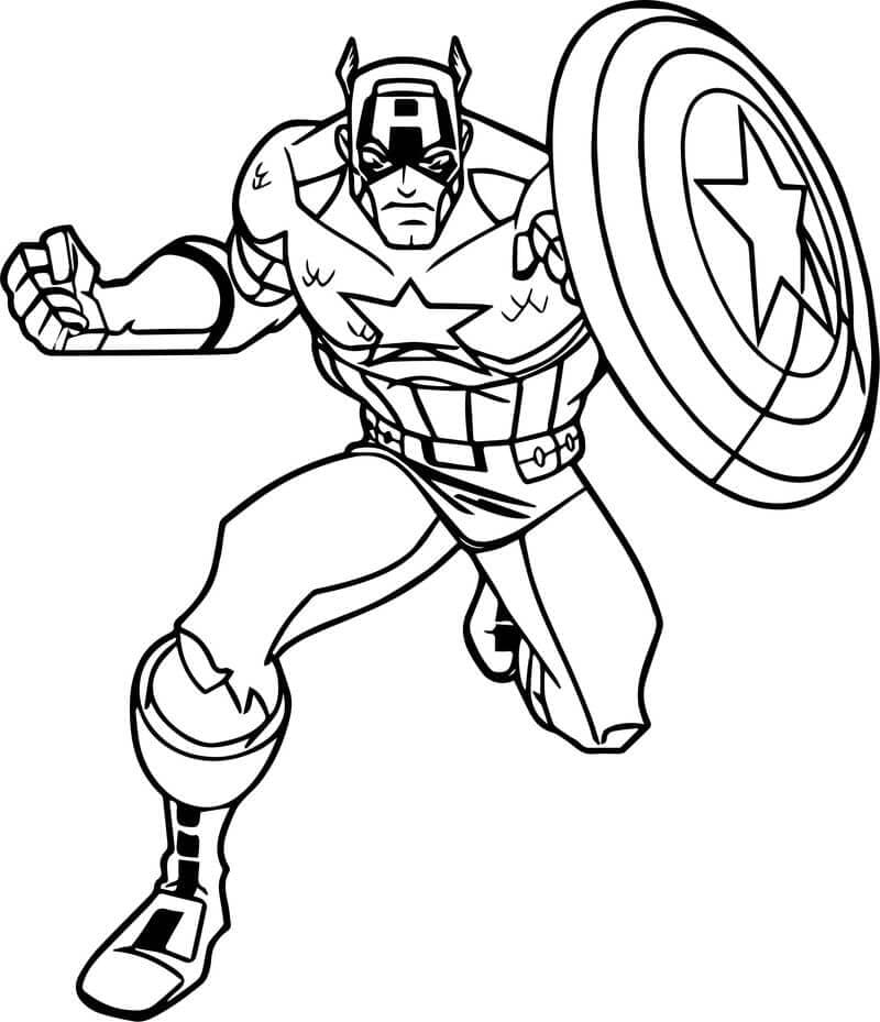 Căpitanul America în Marvel Avengers