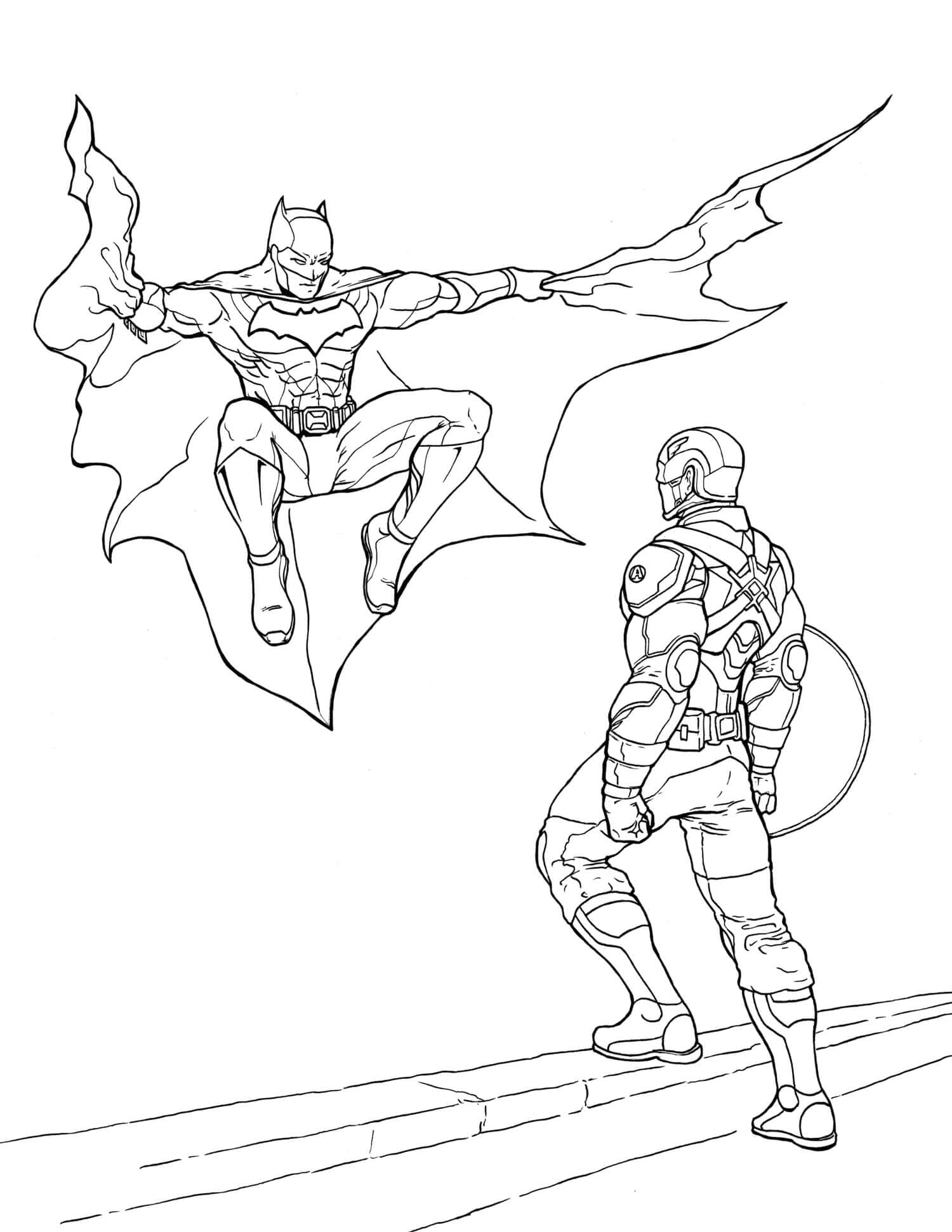 Căpitanul America și Batman