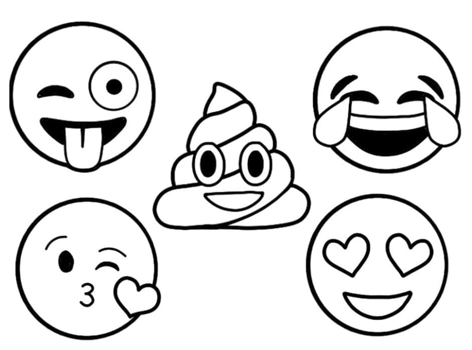 Cinci emoji-uri