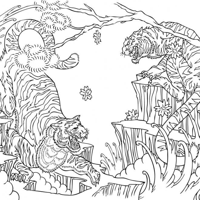 Doi tigri se luptă