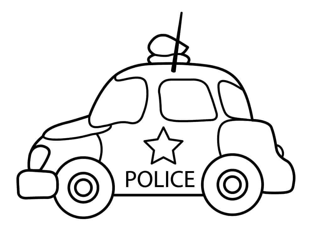 Drăguță mașină de poliție