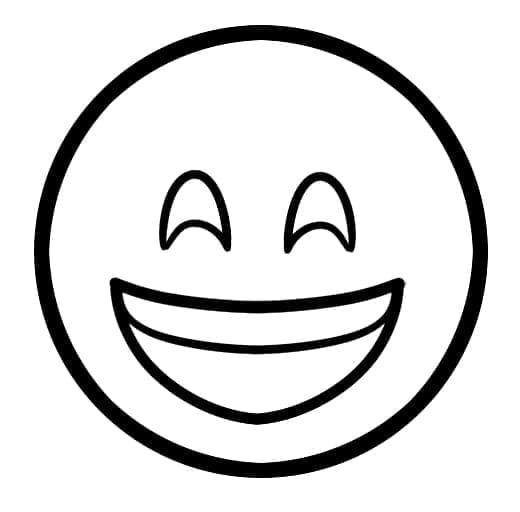 Emoji cu față zâmbitoare