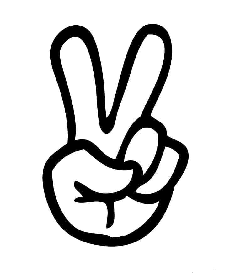Emoji mâna victoriei