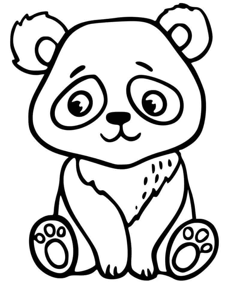 Foarte drăguț panda