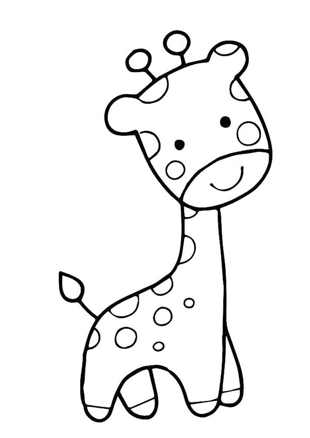 Foarte drăguță girafa