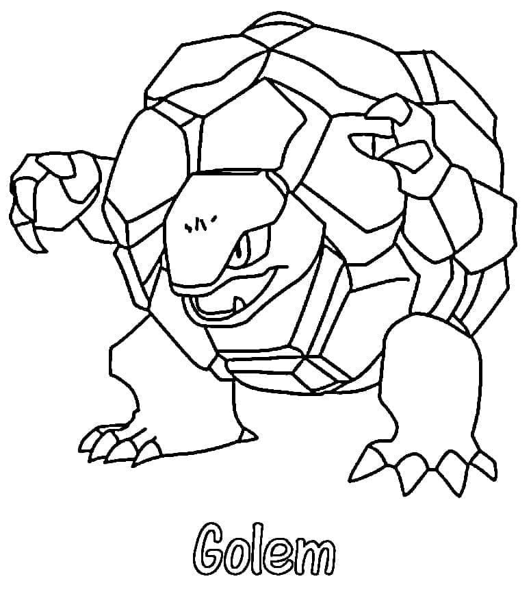 Golem pokemon