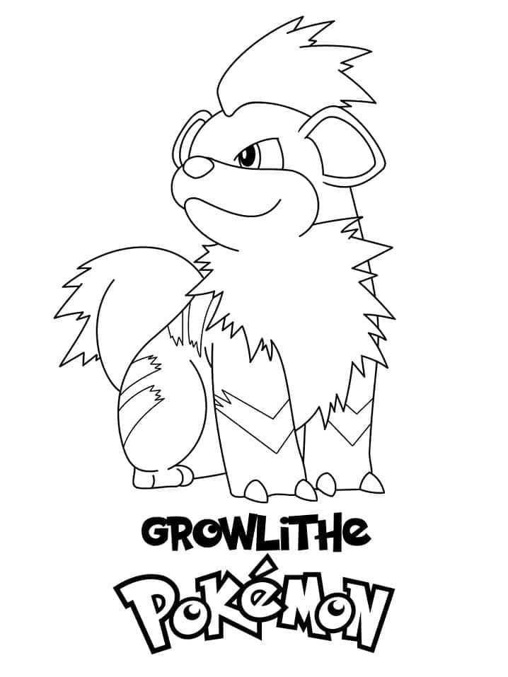 Growlithe pokemon