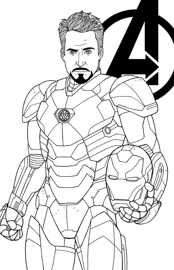 Iron Man de la Marvel Avenger