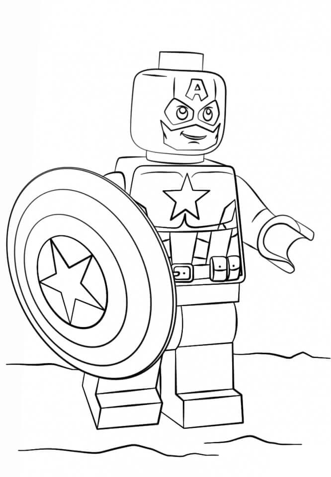 Lego căpitanul America