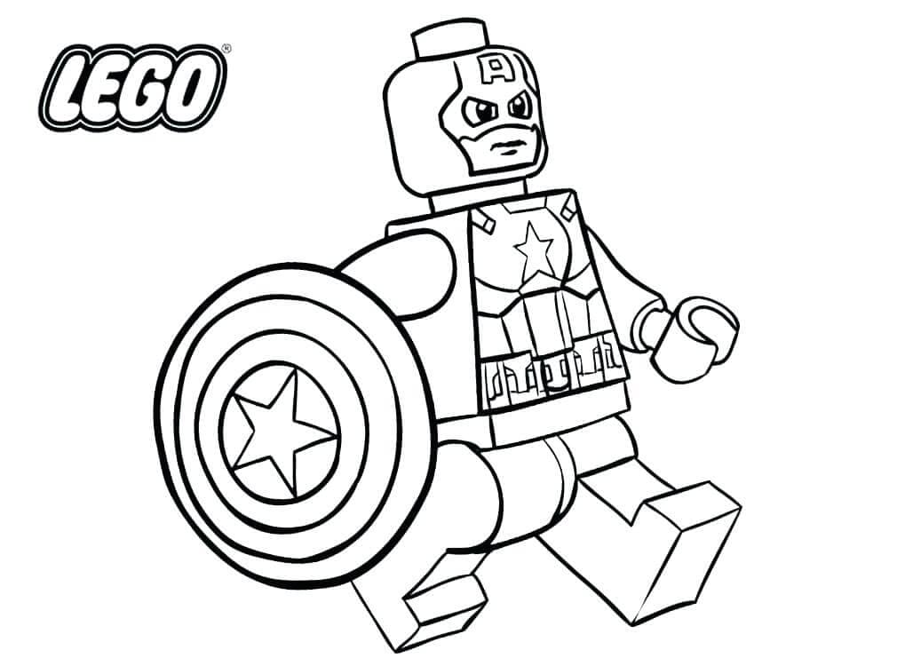 Lego marvel căpitanul america