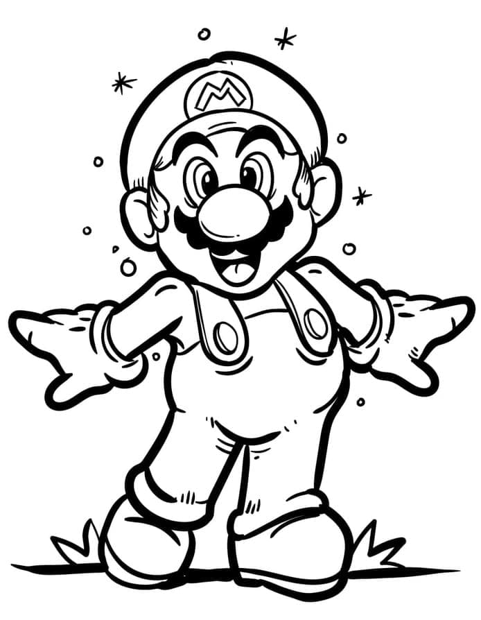 Mario zâmbește