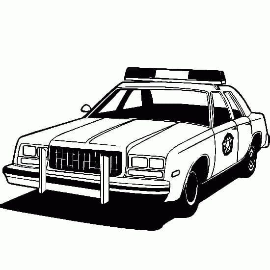 Mașină clasică de poliție